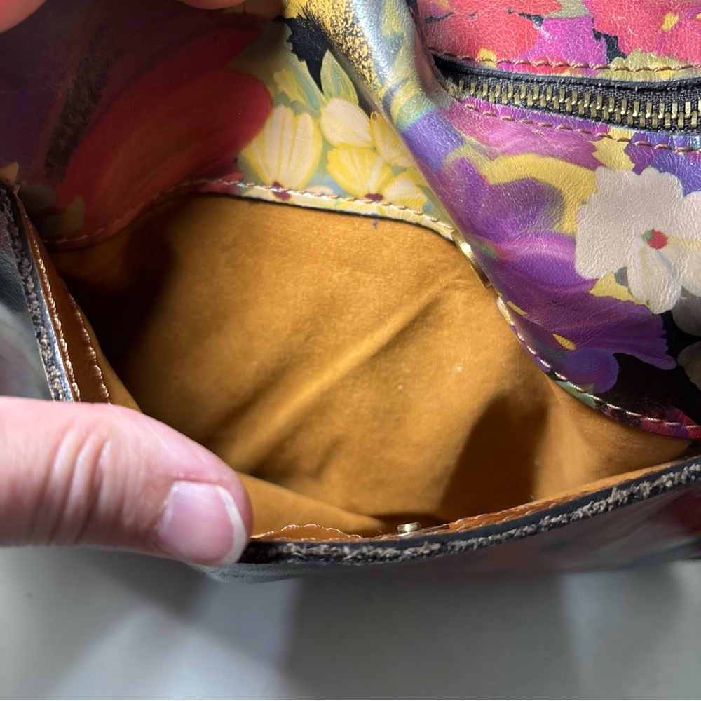 Patricia Nash Purse Citrus Sunrise Nazaire Crossbody Bag - Picture 7 of 10